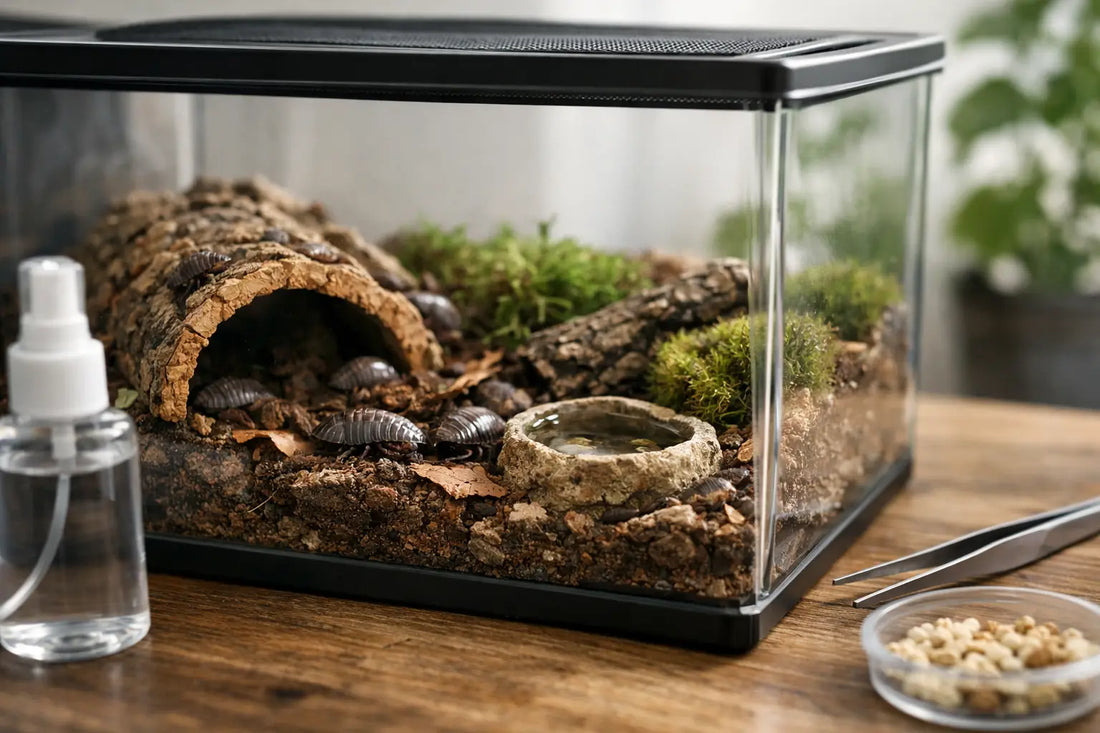 How to Set Up Isopod Enclosure Right