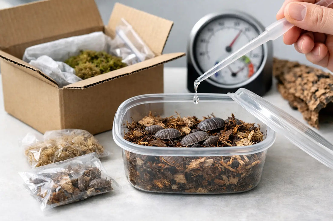 How to Acclimate Shipped Isopods Right