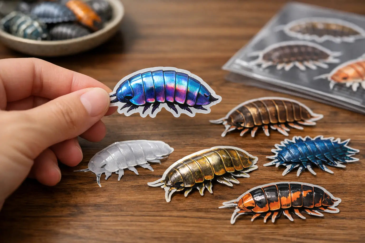 Isopod Stickers That Actually Feel Collectible