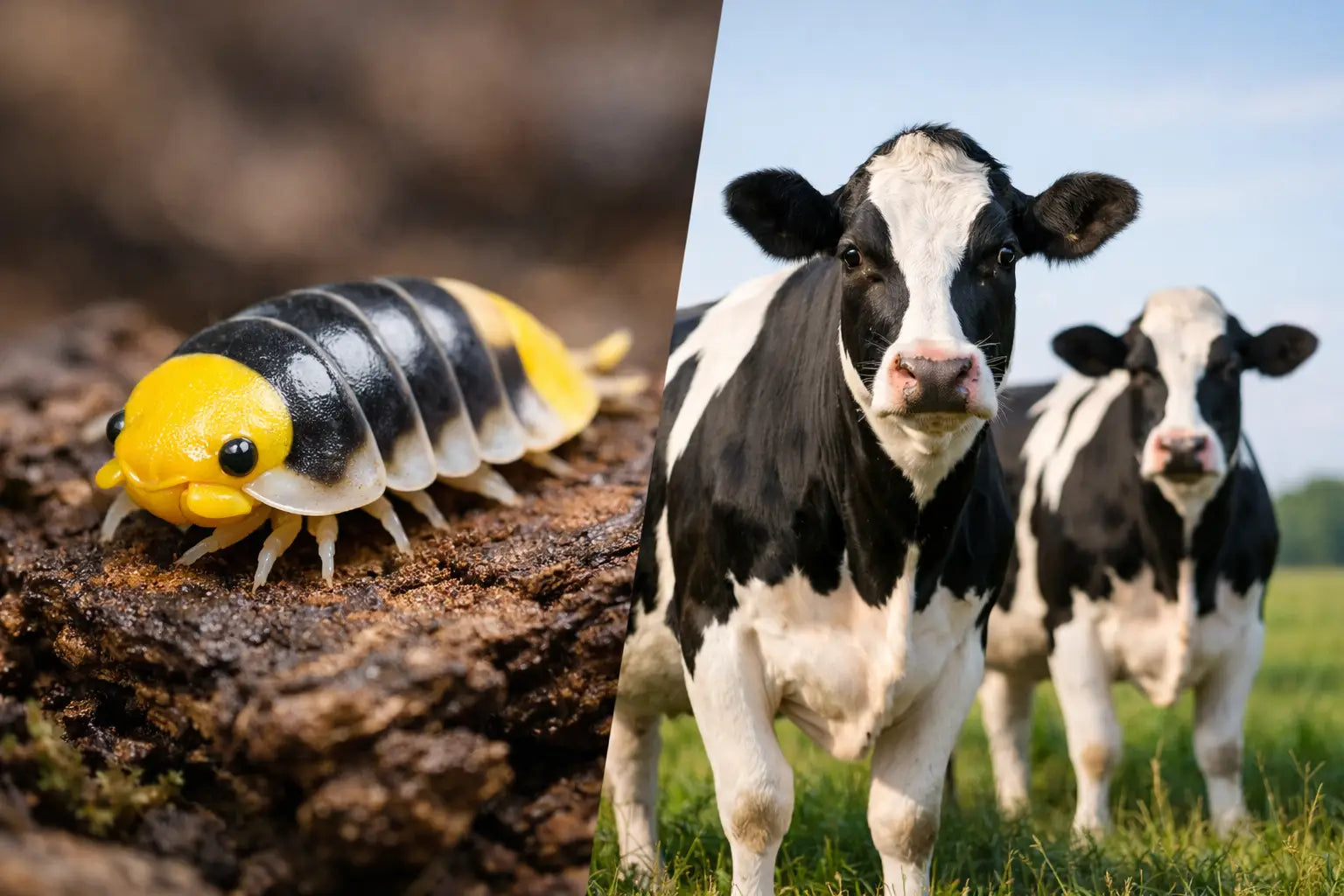 Rubber Ducky Isopods vs Dairy Cows