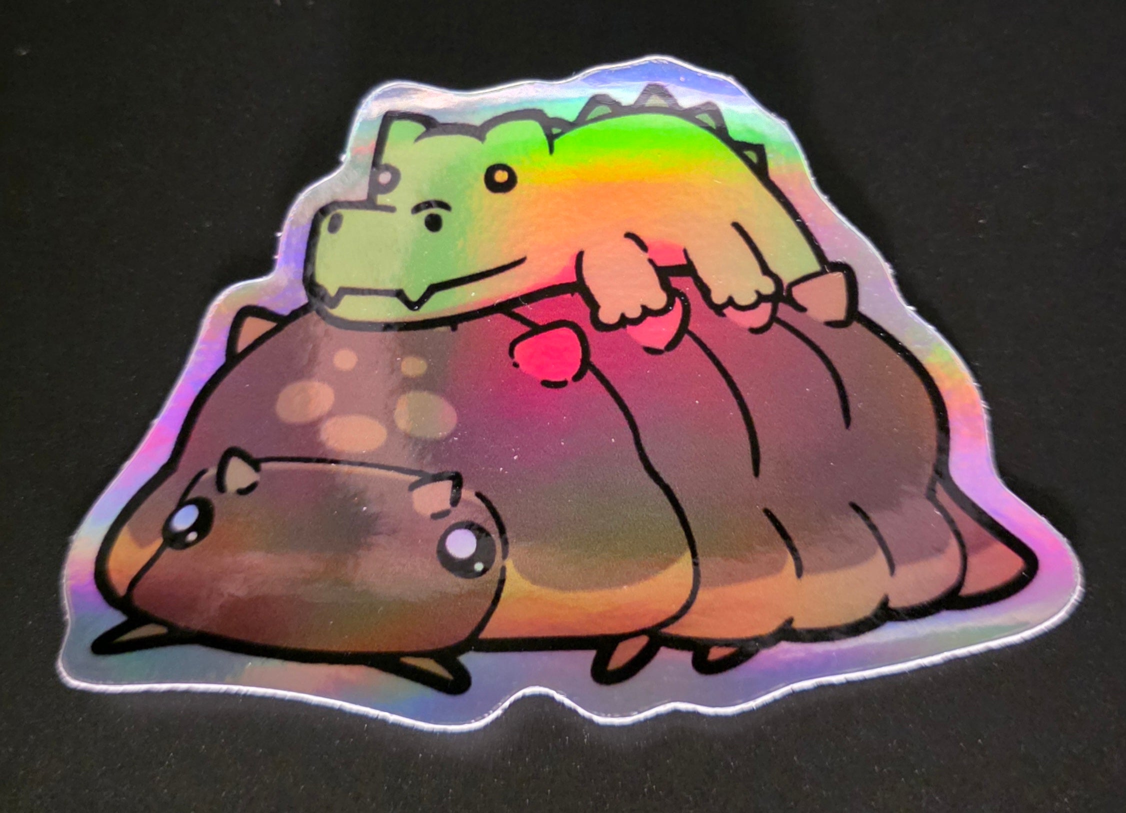 Croc - Holographic - 3"