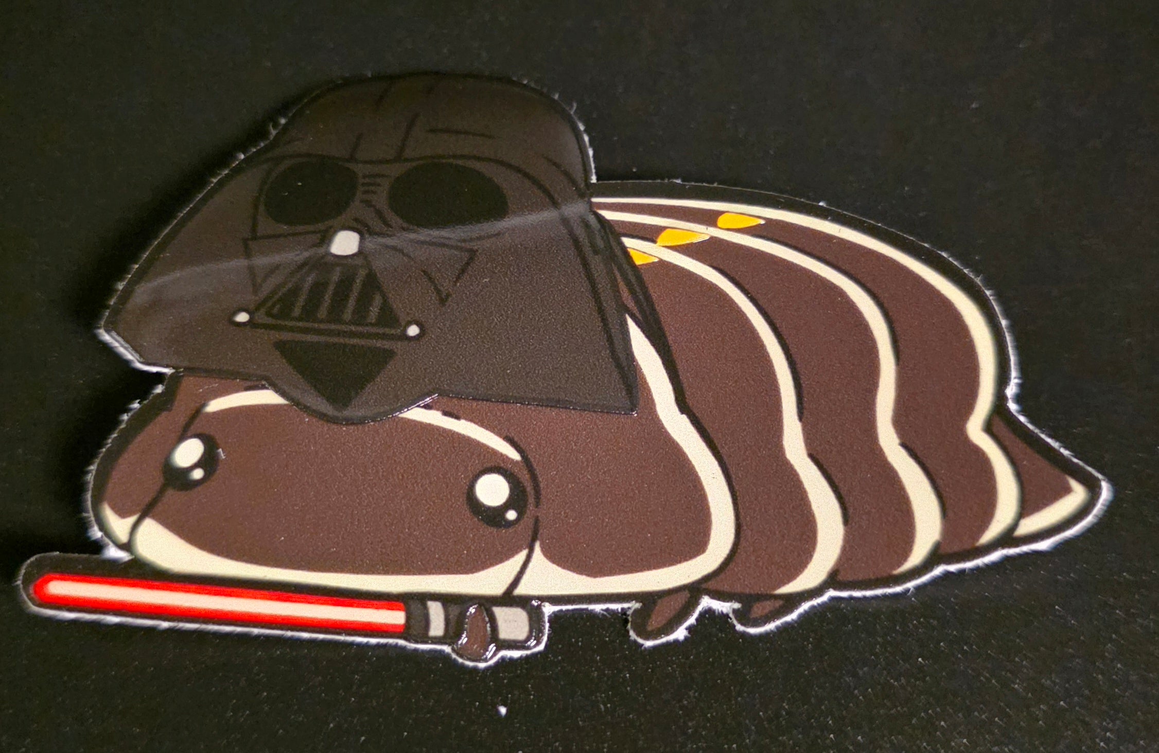 Darth Vader - Embossed GlowNDark - 3"