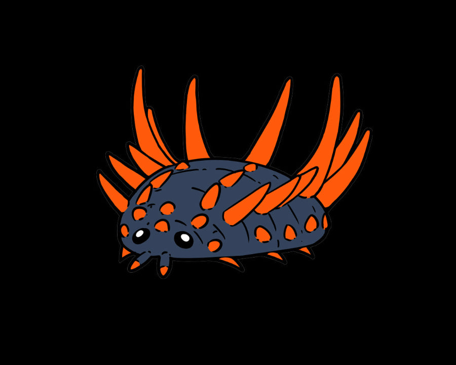 Illustration of a dragon springtail