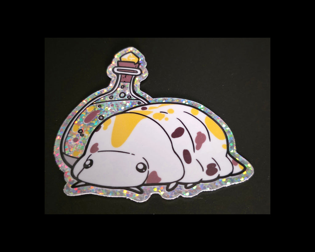 Magic potion sticker actual image