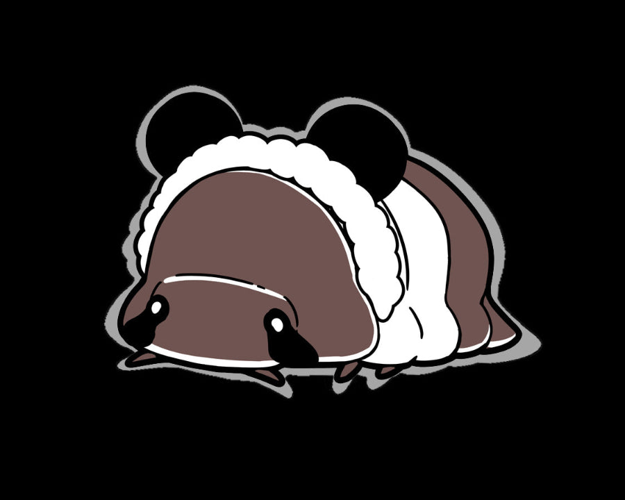 Illustration of a cubaris panda king isopod