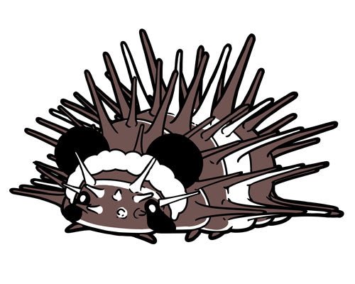 Panda Spiky - Holographic - 3"