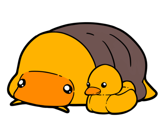 Rubber Ducky - Embossed - 4" Sticker